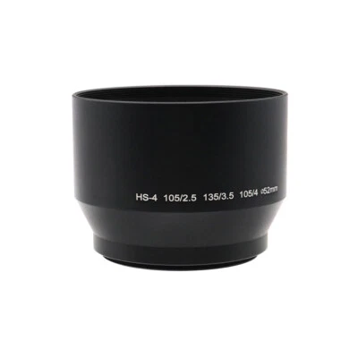 Metal HS-4 52mm Lens Hood for Nikon Nikkor 105mm f/2.5 135mm f/3.5 105mm f/4