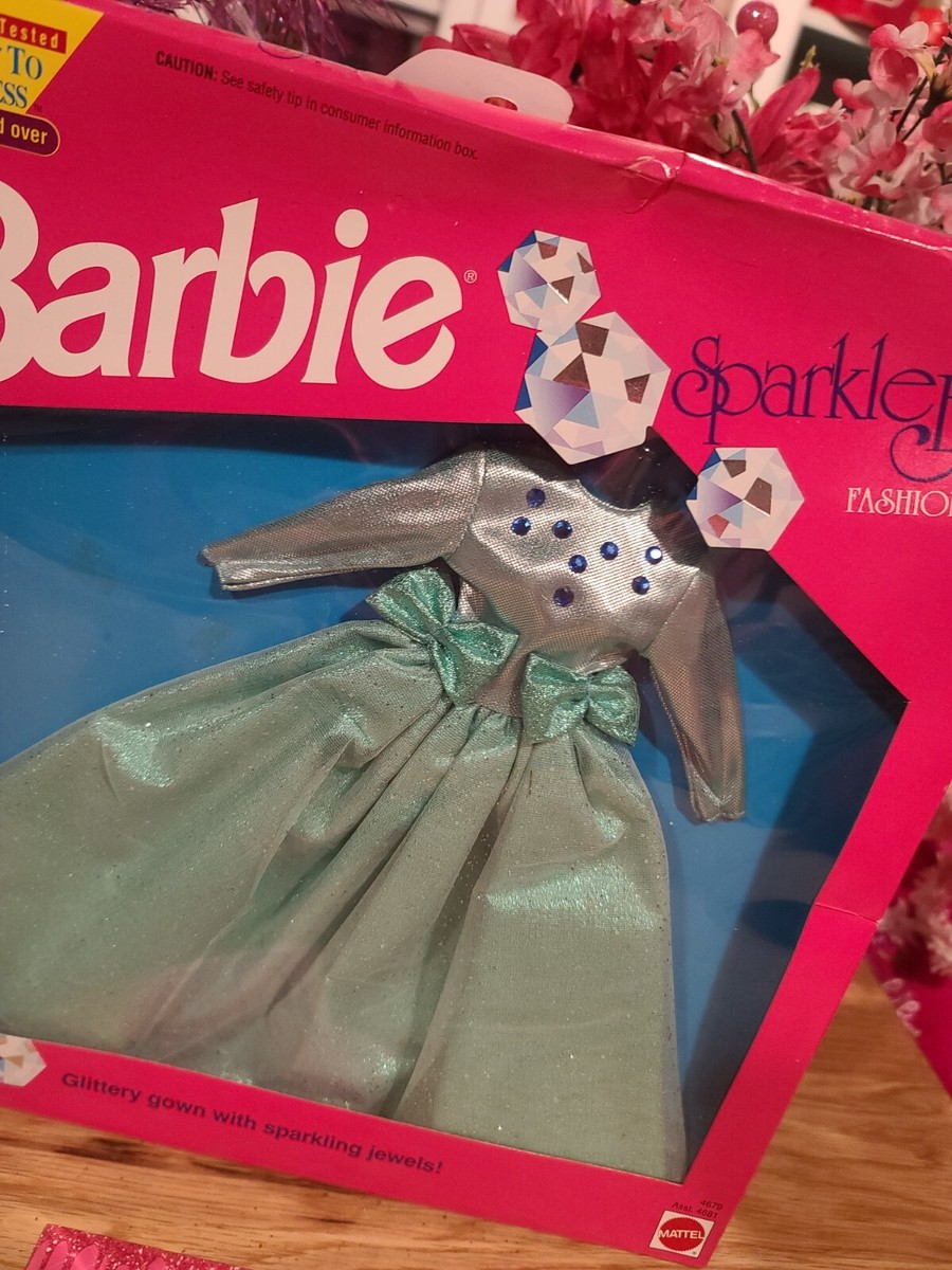 NEW! 1991 BARBIE SPARKLE EYES FASHION OUTFIT! | eBay