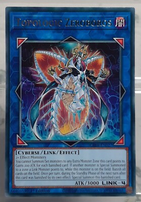 Playset 3x Topologic Zeroboros - Rare - CRBR-EN027 - Crossover Breakers - EN/NM