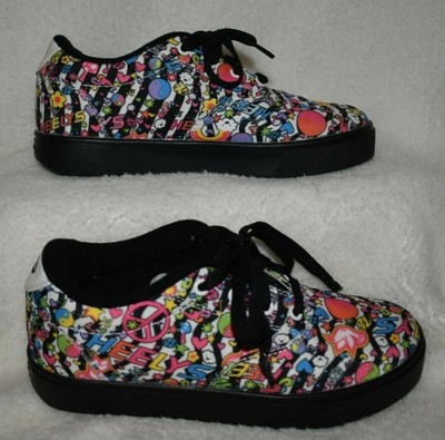 colorful skate shoes