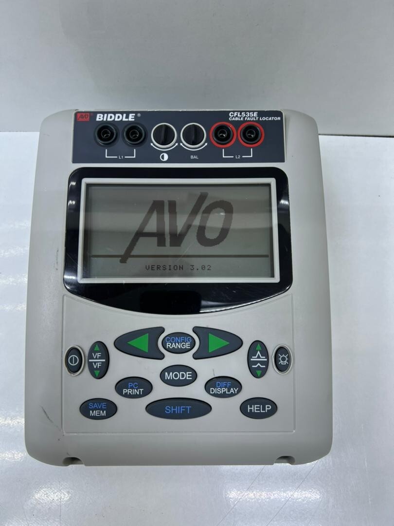 MEGGER AVO BIDDLE CFL535E CABLE FAULT LOCATOR | eBay