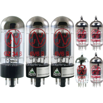 Tube Set, for Fender 65 Princeton Reverb Reissue, Tube Brand: JJ Electronics