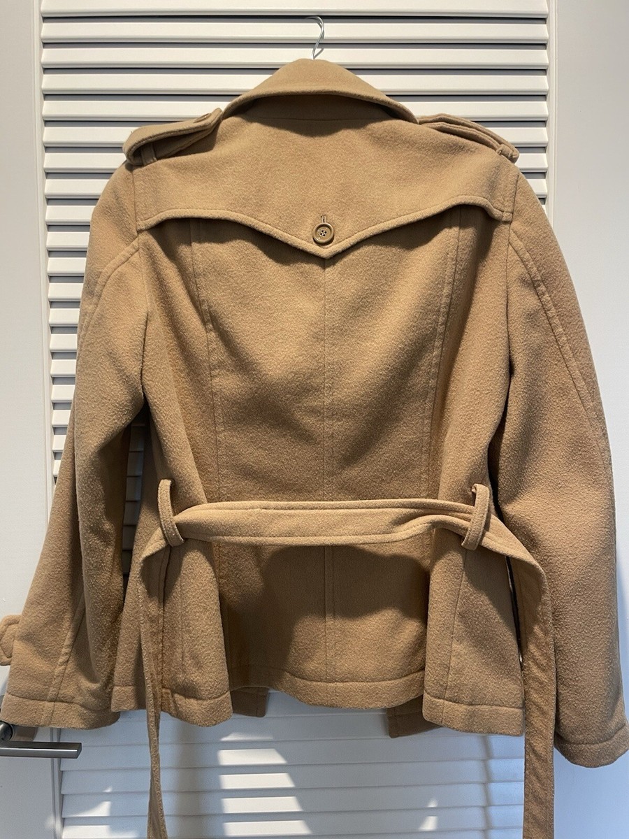 ジャケット・アウター MOSCHINO Wool duffle coat Moschino Duffle Coat - Small Camel Beige Wool | eBay
