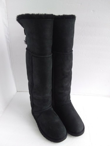 UGG OVER THE KNEE BAILEY BUTTON BOMBER 