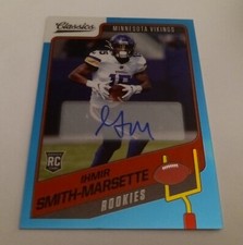 2021 Panini Classics Light Blue Ihmir Smith-Marsette RC ROOKIE AUTO (3/5) CHIEFS