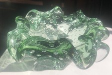 Vintage Barovier Toso Murano Italy Glass Art Ashtray Incredible Quality