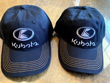 NWT KUBOTA Tractor skidsteer equipment Black baseball hat cap Z7