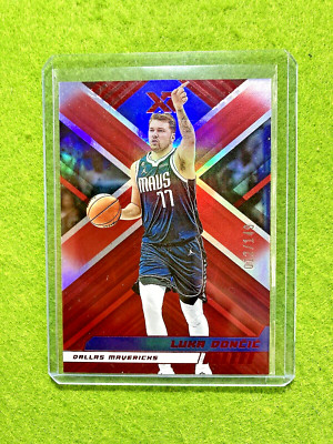 Luka Doncic SILVER PRIZM RED #/149 CARD JERSEY #77 MAVERICKS 2021 LUKA DONCIC Xr