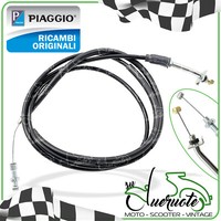 Piaggio Vespa ET4 125 Liberty Sfera Gaszug Kabel Bowdenzug Gasgriff Schwarz