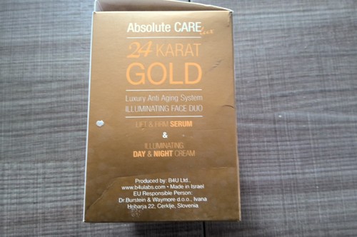 24 KARAT GOLD ultimate luxurious anti-aging system illuminating face duo. NIB! - Picture 2 of 6
