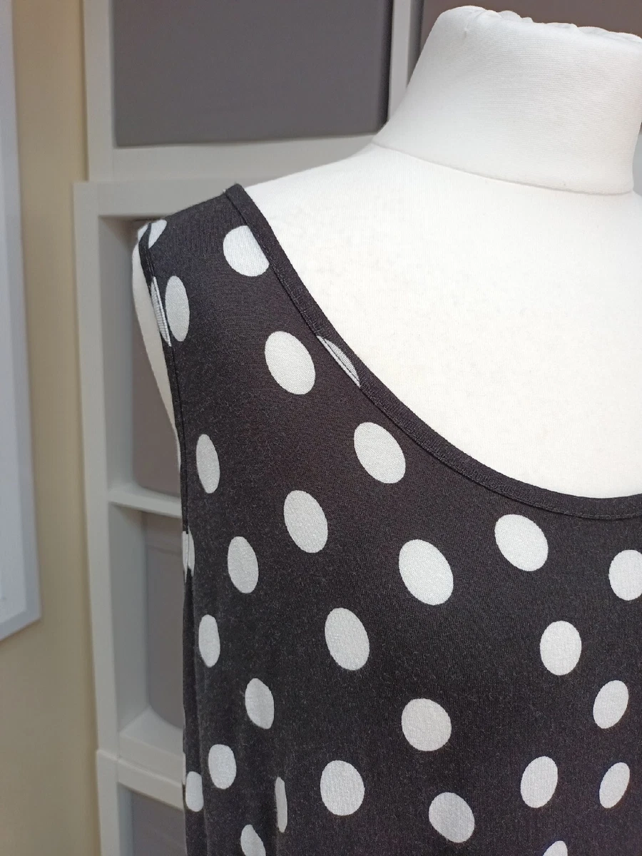 BNWOT Evans New Ladies size 18 Spring Summer Long Polka Dot