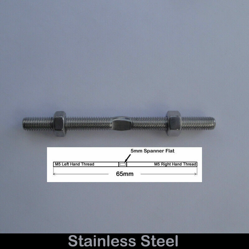 Threaded Link Side Loading M5 Throttle Carb Linkage Threaded Stud Rod Bar Link Left Hand/Right ...