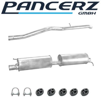 Auspuffanlage für Ford Transit 2.0 DI TDCI 100/125ps SWB-Kurz 2000-2006