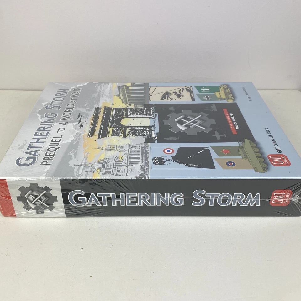 Jogo de tabuleiro Gathering Storm Prequel to a World at War jogos GMT novo em folha lacrado - Imagem 3 de 4