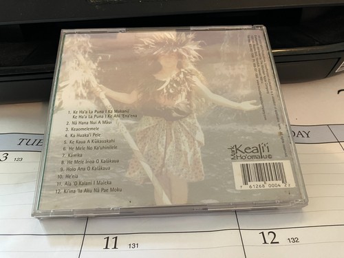 Mark Keali'i Ho'omalu – Po'okela Chants ORIGINAL Hawaiian CD, 1999 - Picture 2 of 2