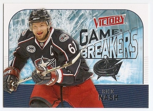 09/10 UPPER DECK VICTORY GAME BREAKERS Hockey (#GB1-GB50) U-Pick From List