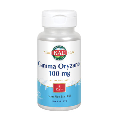 KAL Gamma Oryzanol 100 mg | Powerful Antioxidant for Healthy Aging, Exercise &