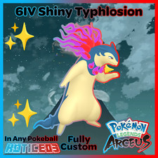 ✨Shiny Typhlosion / Alpha Max Stat✨ Pokemon Legends: Arceus 🚀Fast Pokémon Fast