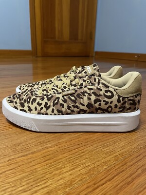 Adidas Platform CLN Womens Trainers Adidas Ladies Court Leopard GY4444 Size  8.5 | eBay