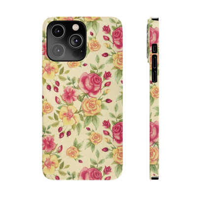 Rose Floral Design Slim Phone Case by Case-Mate