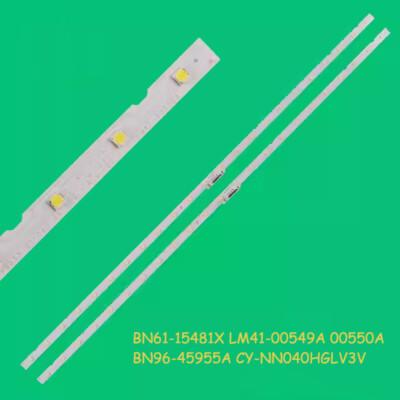 LED-Streifen(2)Für Samsung 40  UE40NU7100 40NU7100 UN40NU7100 LM41-00549A 00550A