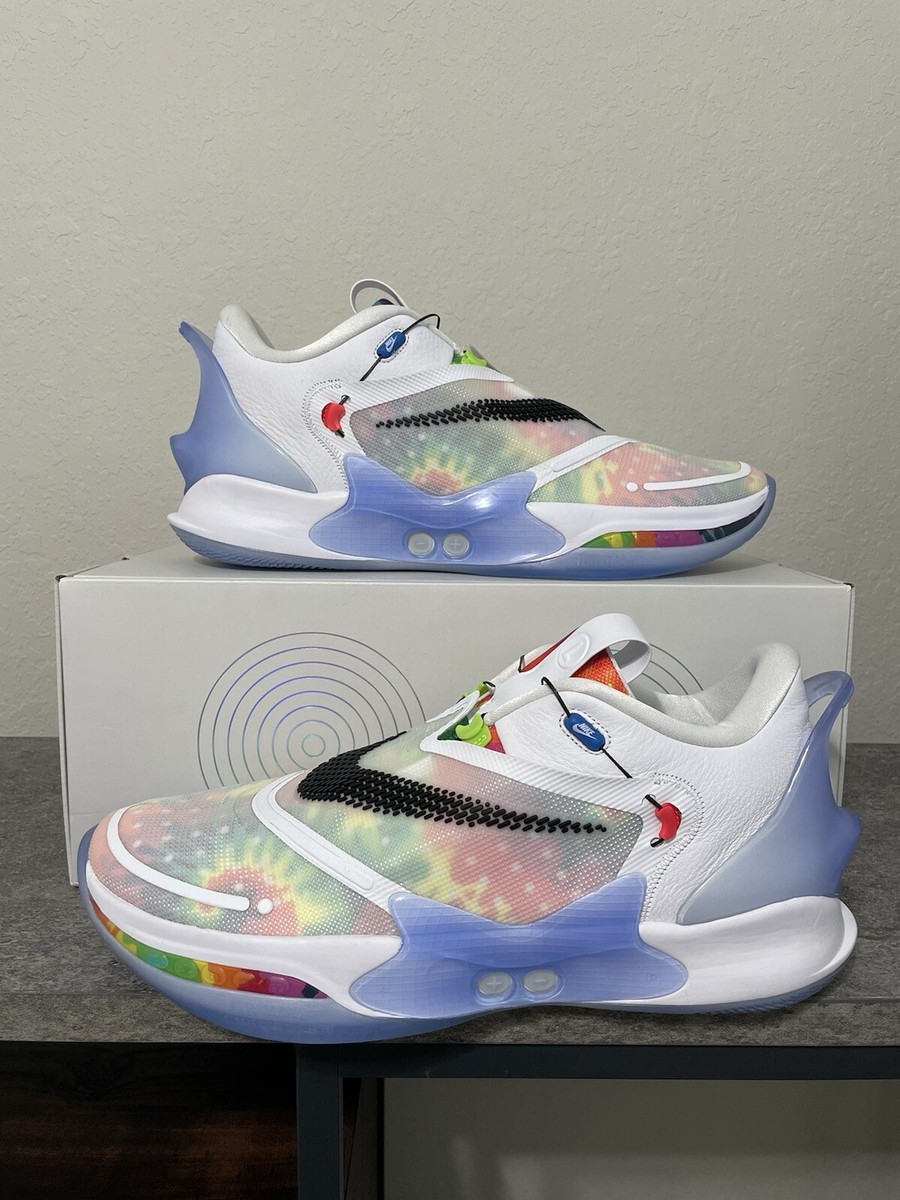 Nike Adapt BB Mag Tie-Dye (US Charger) Size 17 BQ5397-110