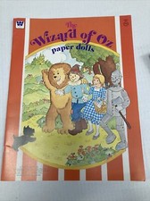 Wizard Of Oz Paper Dolls Book New 1987