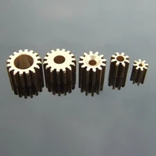 Metal Copper Gear 7T/8/9/10/11-16T Teeth Motor Toy Car Transmission Spindle Gear