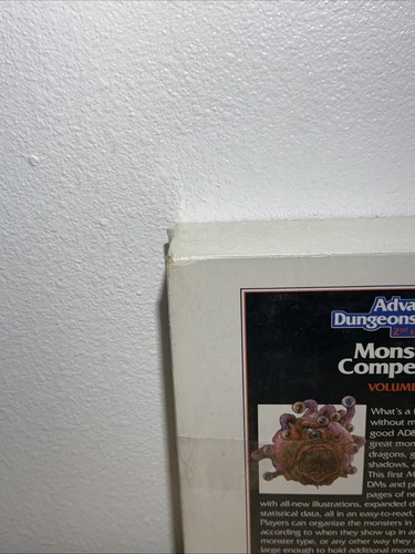New & Sealed Advanced Dungeons & Dragons 2nd Edition Monstrous Compendium Vol. 1 - Picture 7 of 8