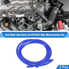 2 Pcs Fuel Vent Line Hose Tube 39" Universal for ATV Dirt Bike Go Kart Blue
