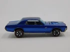 Vintage 1967 Hot Wheels Redline Custom Cougar (Blue) Diecast Car