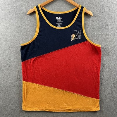 Modelo Shirt Mens XL Colorblock Cerveza Sleeveless Tank Top Summer Beach Beer