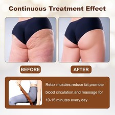 Wood Therapy Guasha Wood Stick Massage Tools, Lymphatic Drainage Massage Stic...