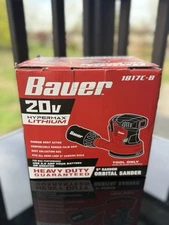 Bauer 5 Inch Orbital Sander Brand New 20 V 1817C-B