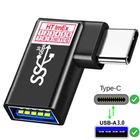 Adapter USB-C to A 90° Angled (Gen.2) for Schenker XMG PRO 17 U507 U717 U727