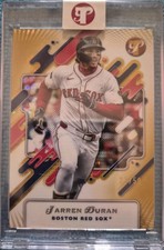 Jarren Duran Gold Pulsar /50 Pristine Encased Refractor Red Sox 2025