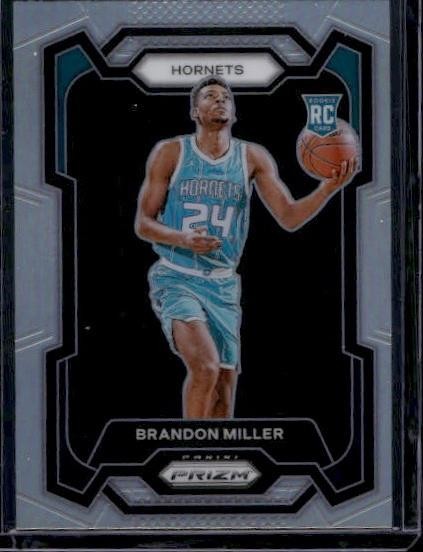 2023-24 Panini Prizm #152 Brandon Miller Prizms Silver