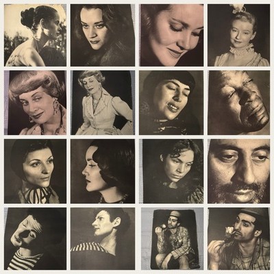 Thérèse Le Prat Visage De Comédiens Vintage Signed Portraits Photography Lot