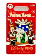 Disneyland Festive Floats Christmas Pin 2024 Holiday Parade Toy Soldiers LE 4500