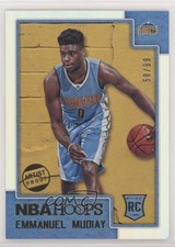 2015-16 Panini NBA Hoops Rookies Artist Proof 58/99 Emmanuel Mudiay #294 u6m