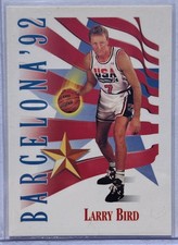 SkyBox 1992 USA Larry Bird #531 Barcelona '92 United States Basketball Card