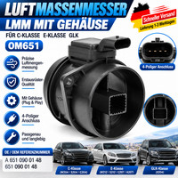 Luftmassenmesser LMM FüR Mercedes W204 W212 X204 C E GLK A6510900148 0281006247