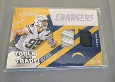 2017 Absolute Tools of the Trade Joey Bosa dual patch relics 6/99 CHARGERS