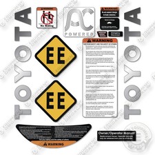 Toyota 8hbe30 Decal Kit Pallet Jack -aftermarket Kit Toyota 8hbe30 Decal Kit Pallet Jack -aftermarket Kit