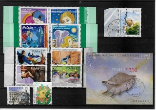 Briefmarken Polen Lot 2005 Siehe Scan.