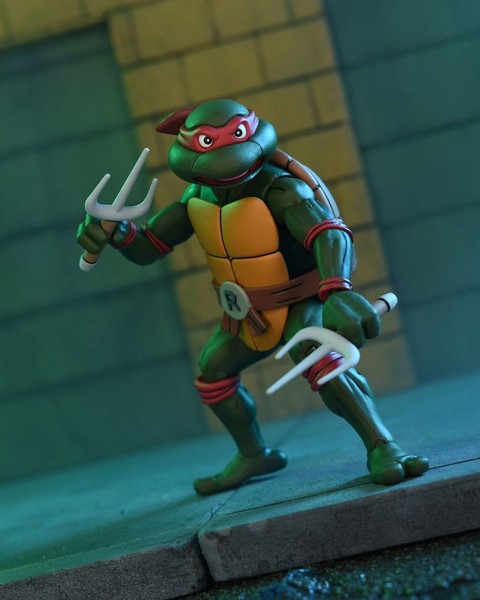 Teenage Mutant Ninja Turtles (Cartoon) Actionfigur Ultimate Raphael Vhs 18 Cm-image