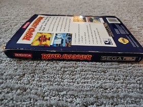 Road Avenger (Sega CD, 1992) CIB Complete Box Manual and MINT Disc