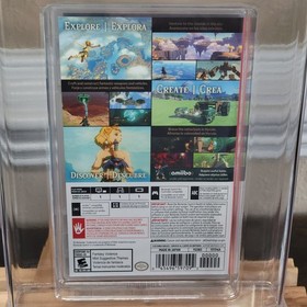 Zelda Tears of the Kingdom Nintendo Switch PSA 10 A++ 1st Print CGC VGA WATA