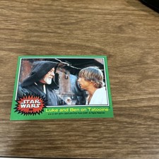 1977 star wars cards #250 With Ben and Luke In Ex/nm Condition 