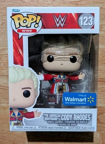 Funko Pop Vinyl: WWE  "The American Nightmare" Cody Rhodes Walmart Exclusive 123
